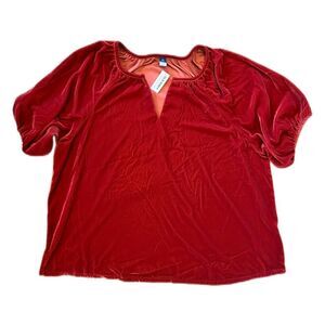 Old navy velvet top